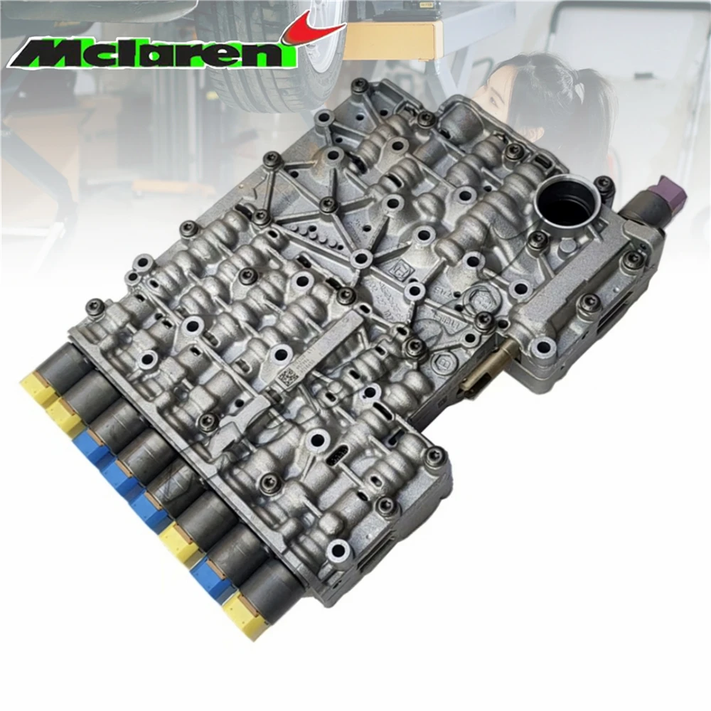 

95% New GA8HP75Z 8P75 Transmission Tested Valve Body With Solenoids for BMW X5 F15 Hybrid 24008672582 1102198429 24008672594
