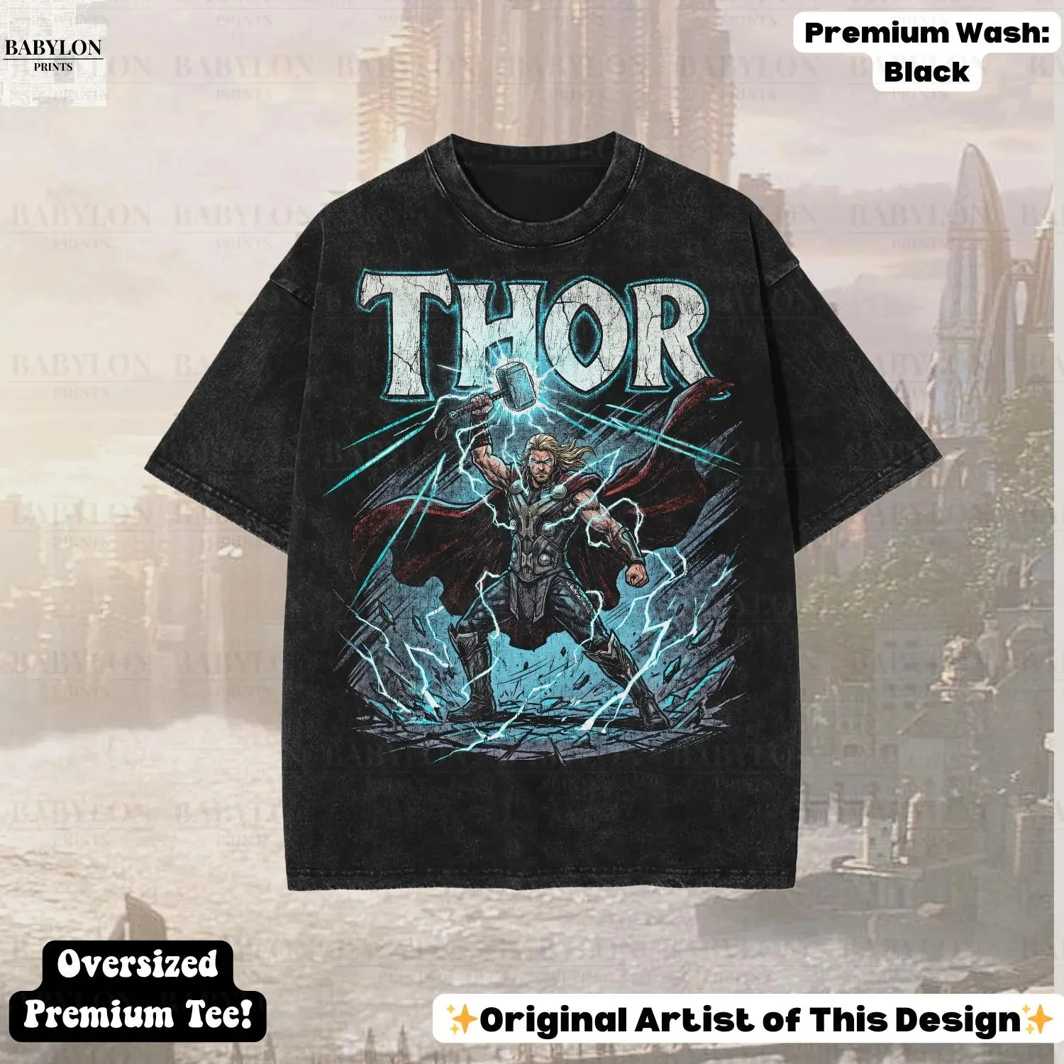 Streetwear Brand Y2K - Летняя футболка из чистого хлопка Avengers