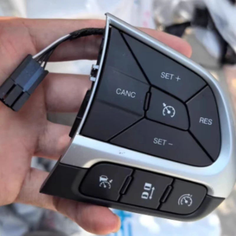 1 шт. для Jeep Renegade Compass, переключатель круиз-контроля, правая кнопка, переключатель громкости рулевого колеса, автозапчасти