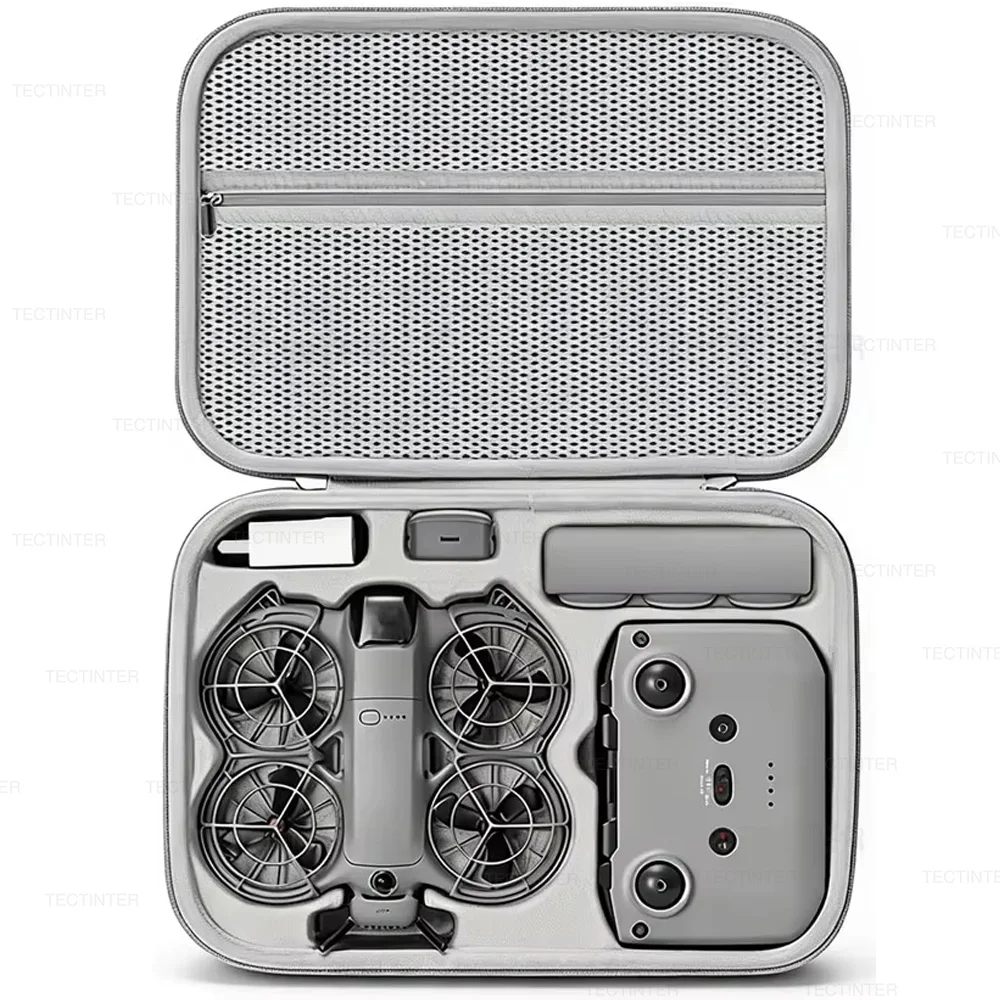 EVA Carrying Case For DJI NEO 2 Drone Organizer Bag Storage Bag Hard Shell RC-N3 Remote Protective Shoulder Pouch Accessories