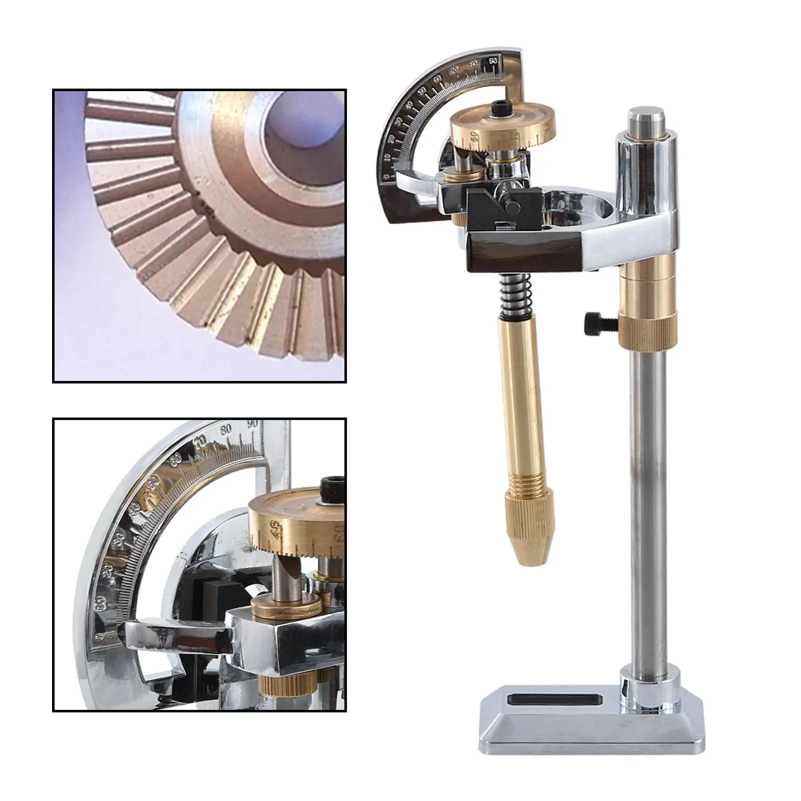 Jewelry Angle Manipulator Jewelry Grinding Faceted Manipulator Jewelry Faceting Machine Parts Equipment for Office Tabletop