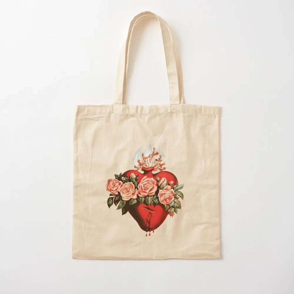 

Immaculate Heart of Mary Vintage Tote Bag shopper bag women canvas bags luxury women Tote Bag