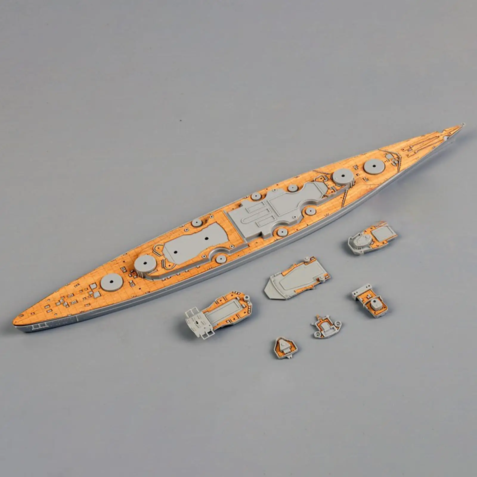 1/700 Wooden Deck with Anchor Chain for 05711 Warship Keepsake