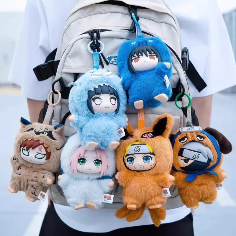 

Hot Eaki Naruto Shippuden 1st Generation Cute Beast Party Series Anime Plush Doll Keychain Bag Charm Blind Box Gift Authentic