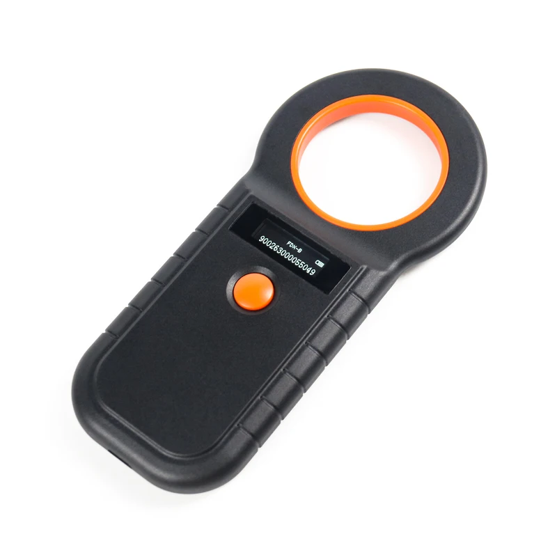 134.2Khz & 125Khz Animal Microchip Scanner FDX-B Chip Reader with 128 Records of Storage for Dog Cat