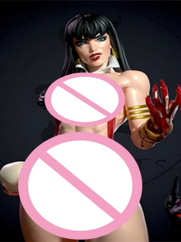 Figurine en résine à l'échelle 1/24, démons et chiens Sexy, bricolage, Kit de modèle double version Nsfw, jouet d'impression 3D non assemblé et non peint, 811