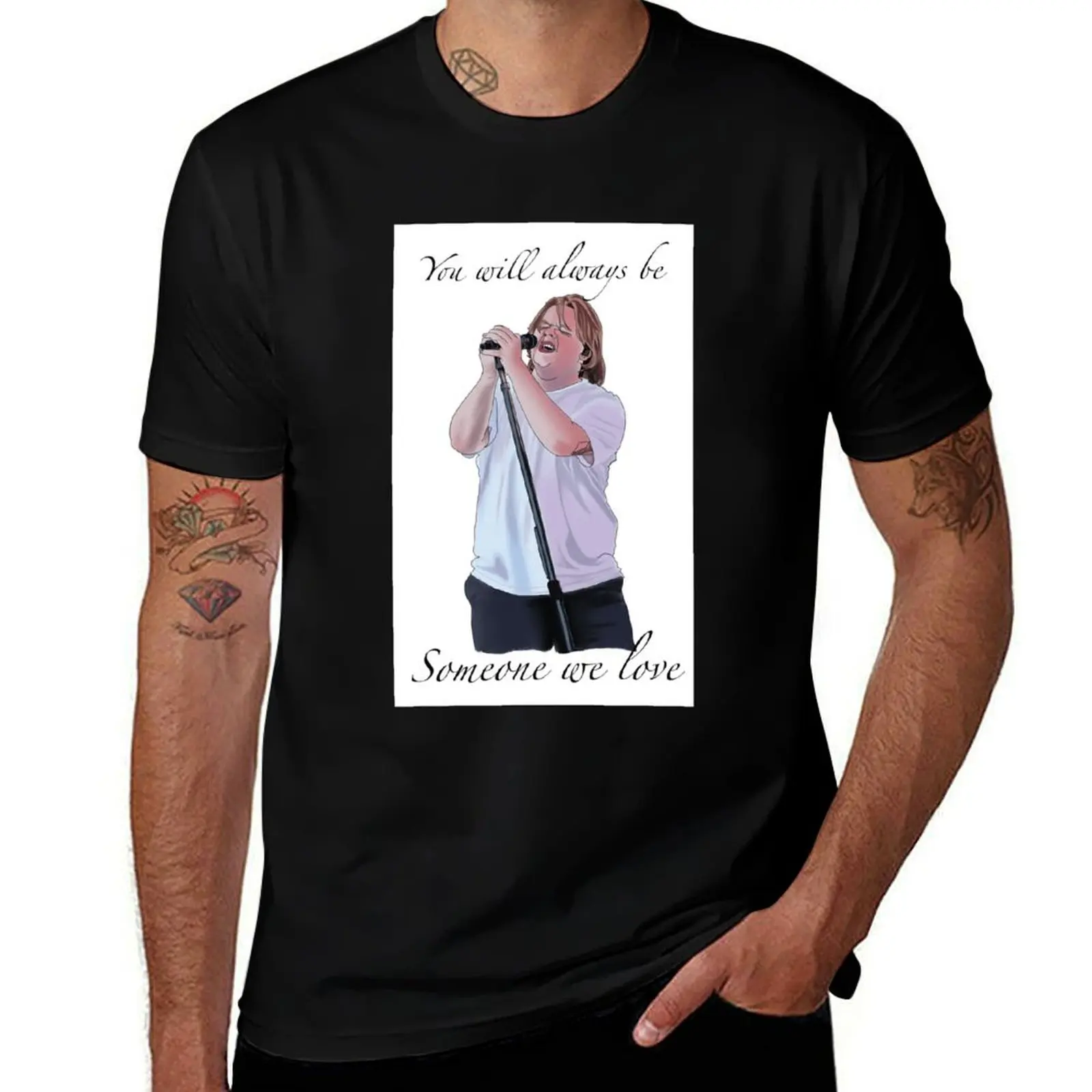 

Lewis capaldi T-Shirt hippie clothes man t shirt quick drying Men's clothing