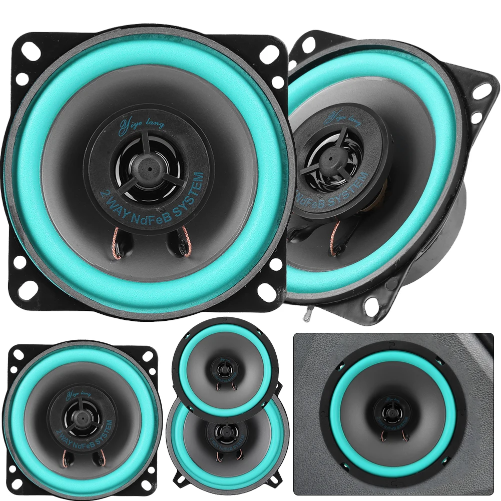 4/5/6 Inch Car Speakers 100/160W HiFi Coaxial Subwoofer Universal Automotive Audio Music Full Range Frequency Car Stereo Speaker