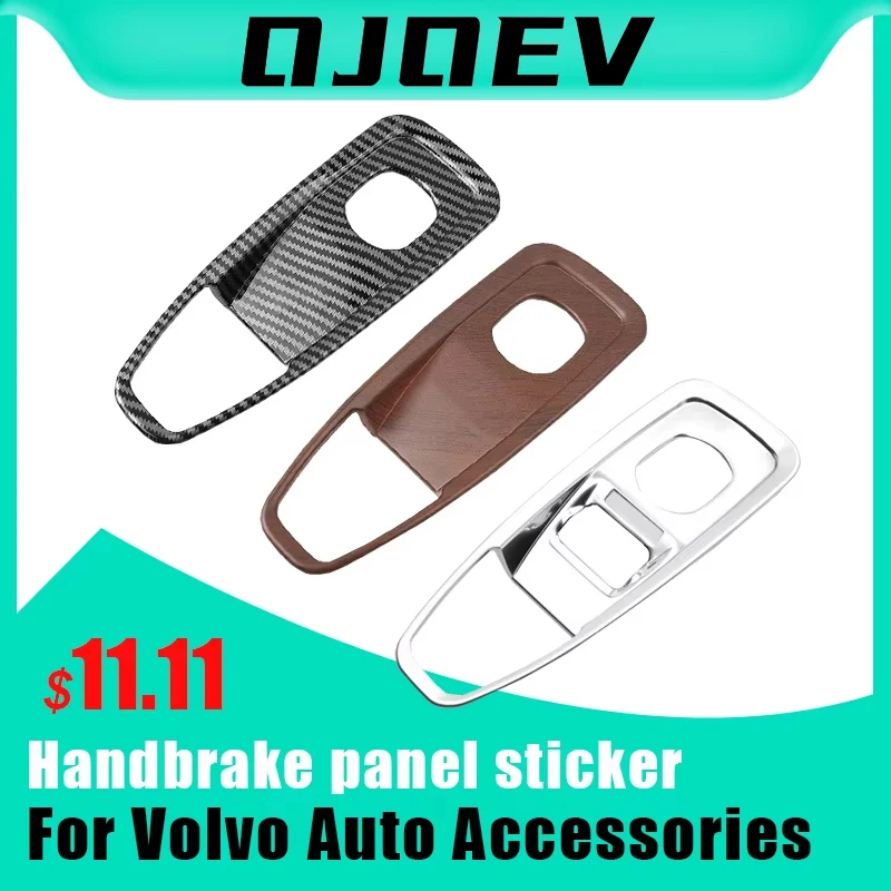

Start Engine Stop Button Switch Cover Handbrake Decorative Panel Stickers Trim For Volvo Xc60 S90 Xc90 V90cc S60