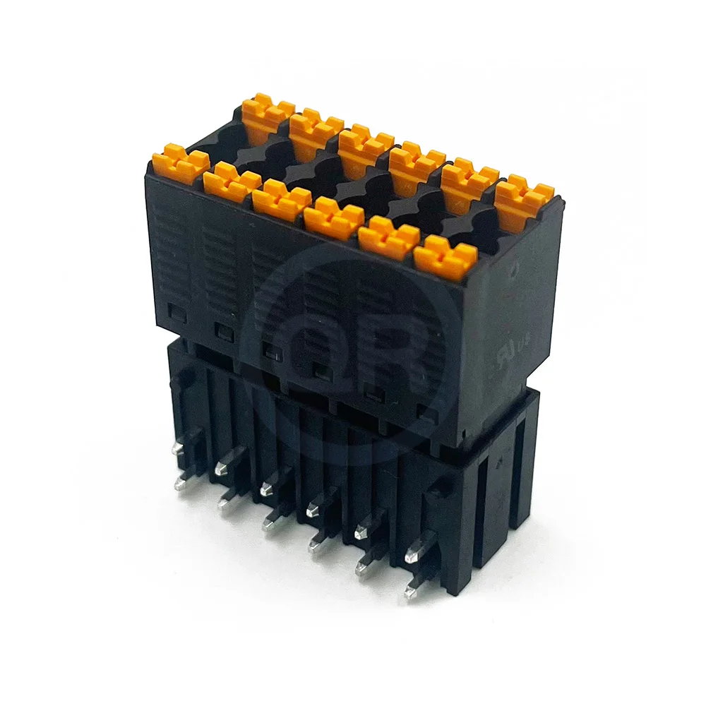 (1 مجموعة) KF 2EDGKNH 2EDGVHC 2EDGRHC 5.08 مم أسود مزدوج الربيع محملة الطلب PCB محطات JM 15EDGKNH VHC RHC - 5.08