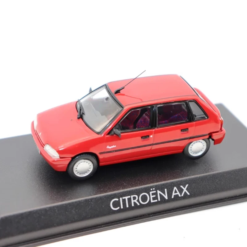 diecast-1-43-scale-citroen-ax-alloy-car-model-finished-simulation-collection-decoration-boy-gift-toy-static-display-oranment