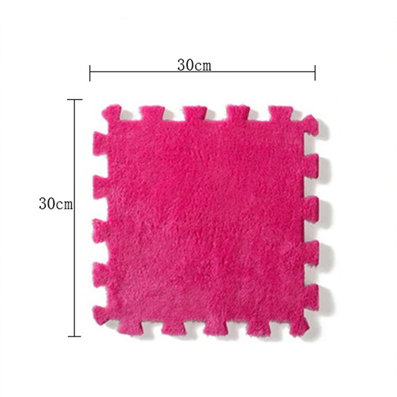 Short-staple Baby Play Mat Exercise Children Carpet Baby Mattress Foam Puzzle Floor Baby Blanket Play Mat for Children Baby Gift