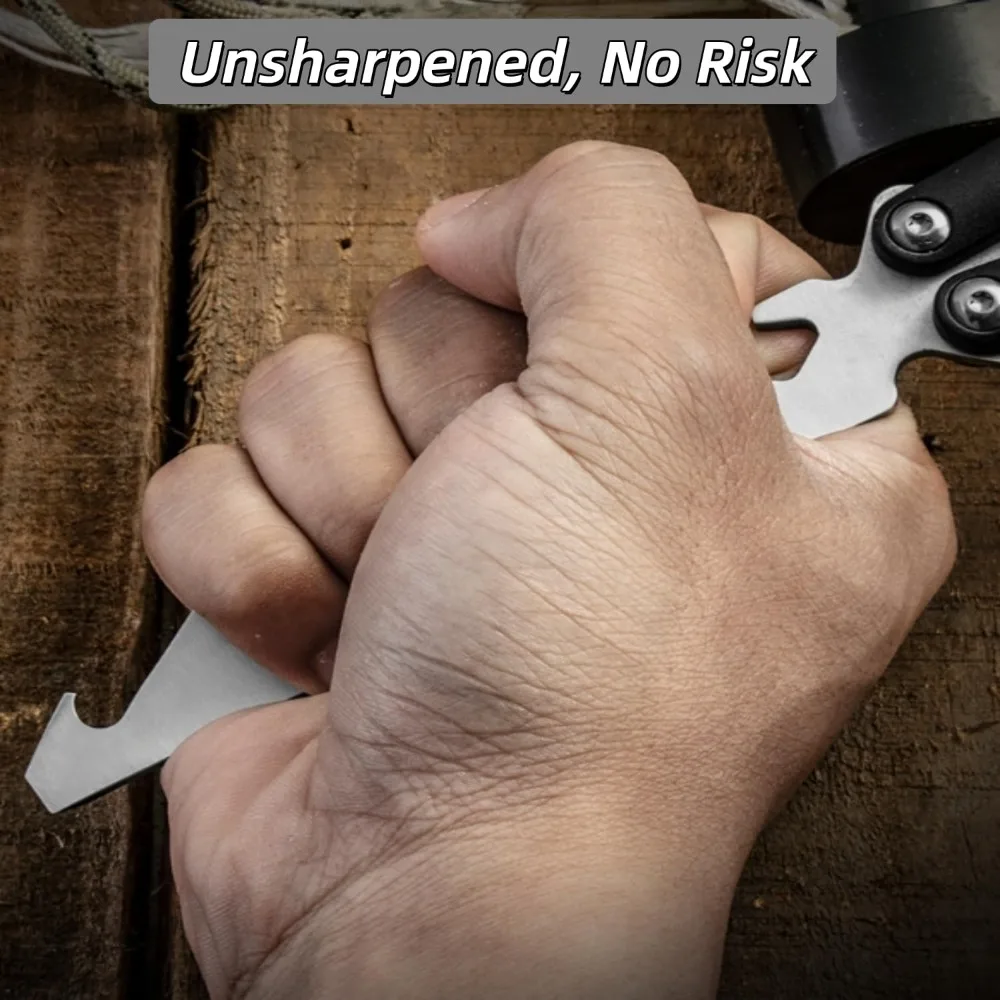 1PCS Schmetterling Praxis Trainer Messer Balisong Ungeschärft Sicher Kamm Klinge Flipping Spielzeug für Anfänger Lernen Tricks Fähigkeiten – Detail 5