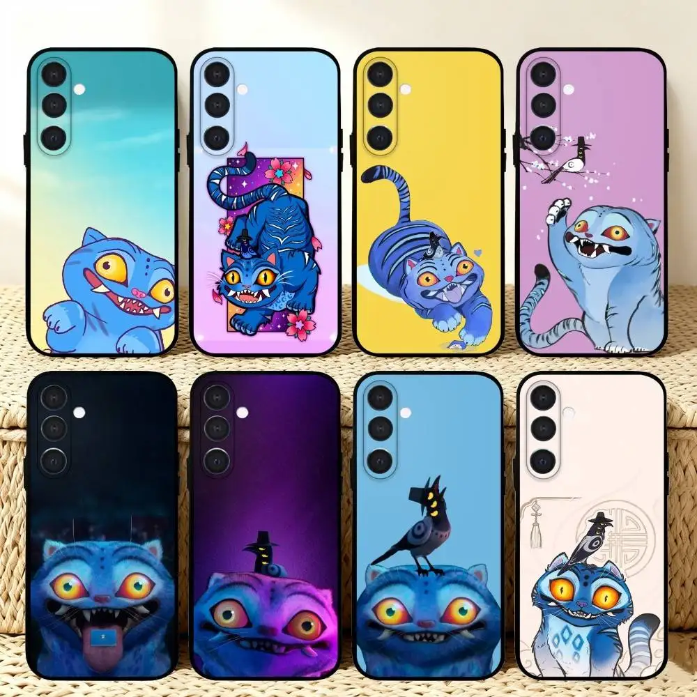 

K-KPop D-Demon H-Hunters Phone Case For Samsung A73,72,71,A52,51,40,41,A22,A32,31,A13, Soft Black Shell