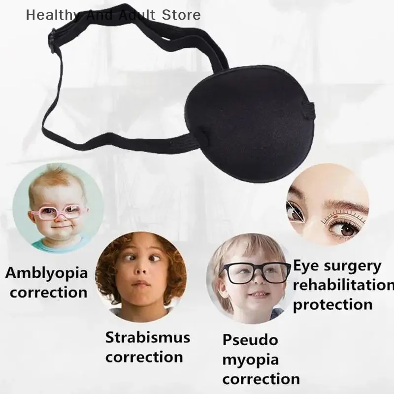 Occlusion Medical Lazy Eye Patch Amblyopia Obscure Eyeshade Adults Child Eye Filled Patches Astigmatism Pure Amblyopia Training