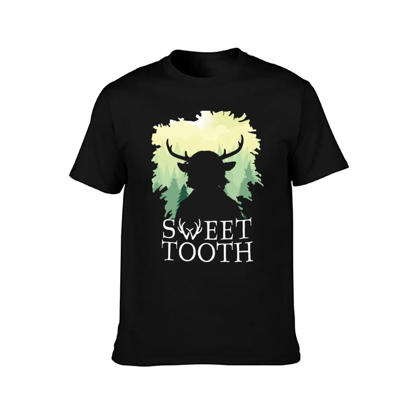 Sweet Tooth Silhouette T-Shirt plus size tops sports fans t shirt for men