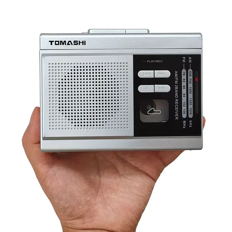 Ready to ship Support tf card China cheap portable small tape Mp3 Walkman built-in speaker FM radio cassette player