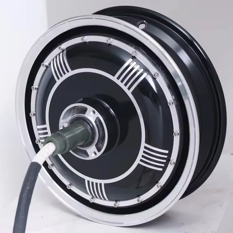 High Power 13inch 1500W - 8000W 273 Electric Single Shaft QS Quanshun Electric Scooter Motor