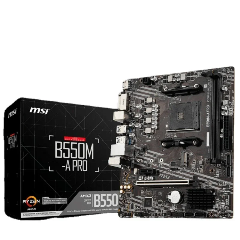 B550M-A PRO e-sports computer main board supports Ryzen CPU processor AM4 interface