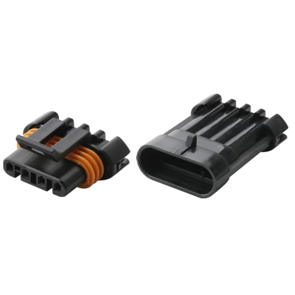 

100SET 12147282 12186568 auto Waterproof cable connector 4 pin automotive Plug famale male socket Includes terminal seal