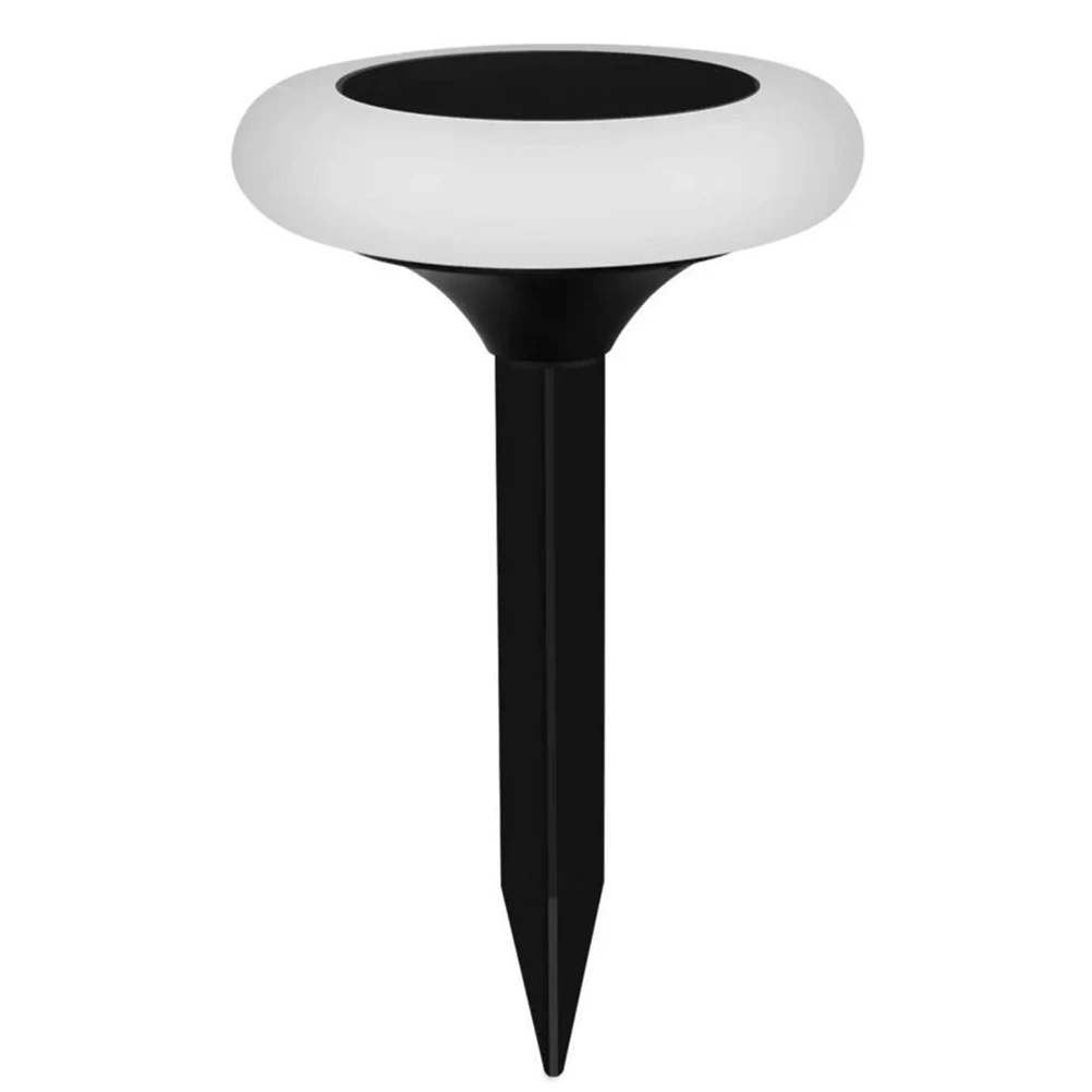 Solar Lawn Light LED Ground Plug RGB Colorful Outside Power Lights for Gardens Patios Driveways Energy Saving Low Consumption