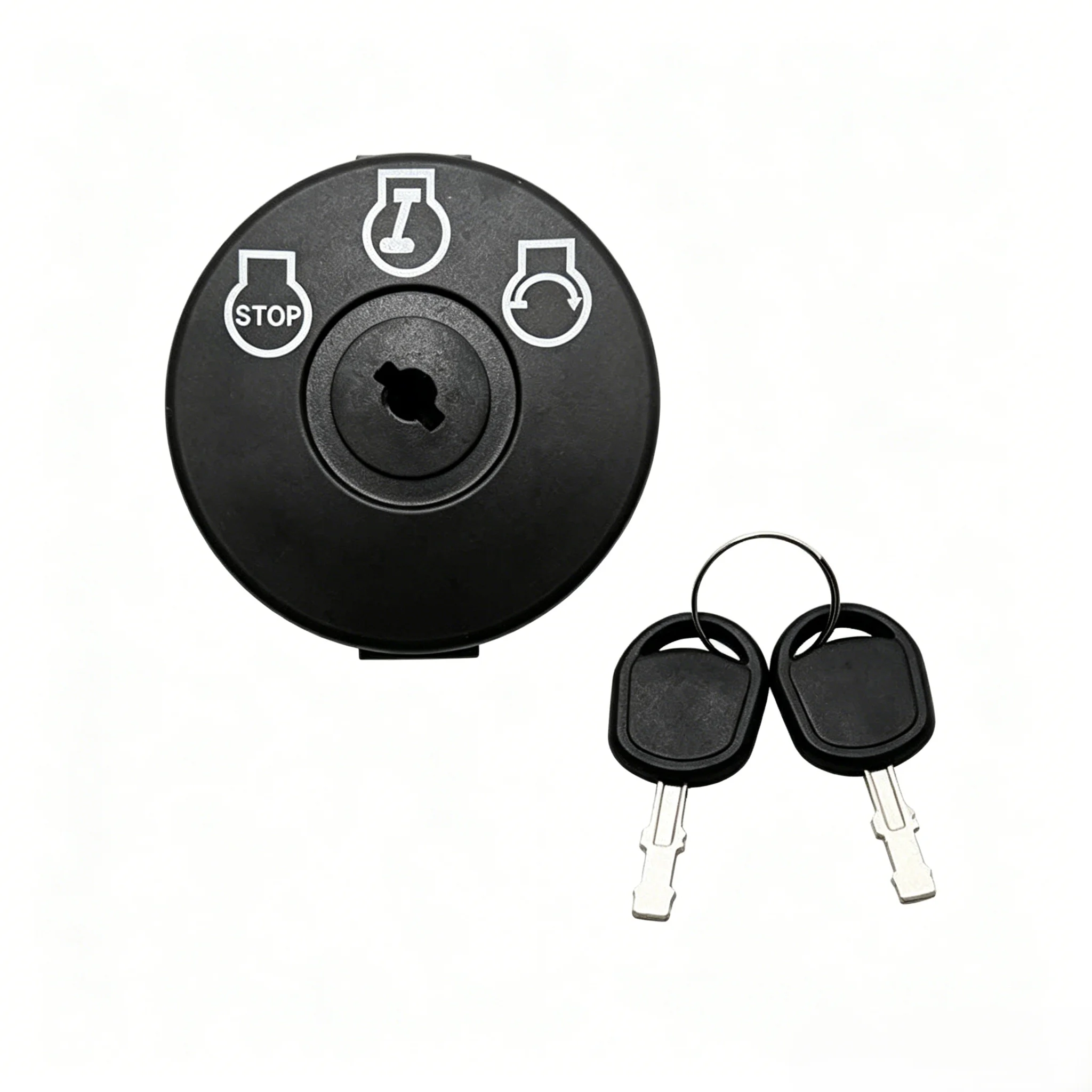 Ignition Starter Switch 3 Position with Key for Craftsman Troy-Bilt MTD Cub Cadet Husqvarna JD AYP Bad Boy Delt 925-04228