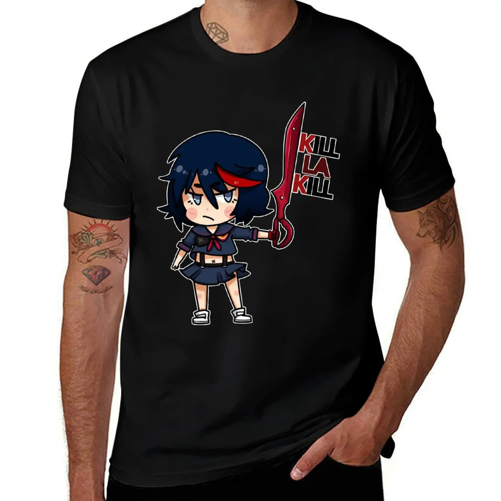Kill La Kill - Ryuko T-Shirt Everyday Wear Basic Short Sleeve Top T-Shirt