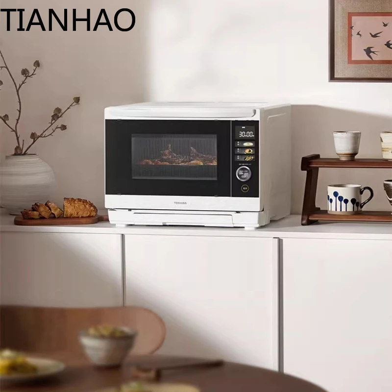 Horno Microondas con Función De Vapor y Parrilla, Hogar, 28L Nuevo Modelo Horno De Microondas Мик Ramonноolgo Печь