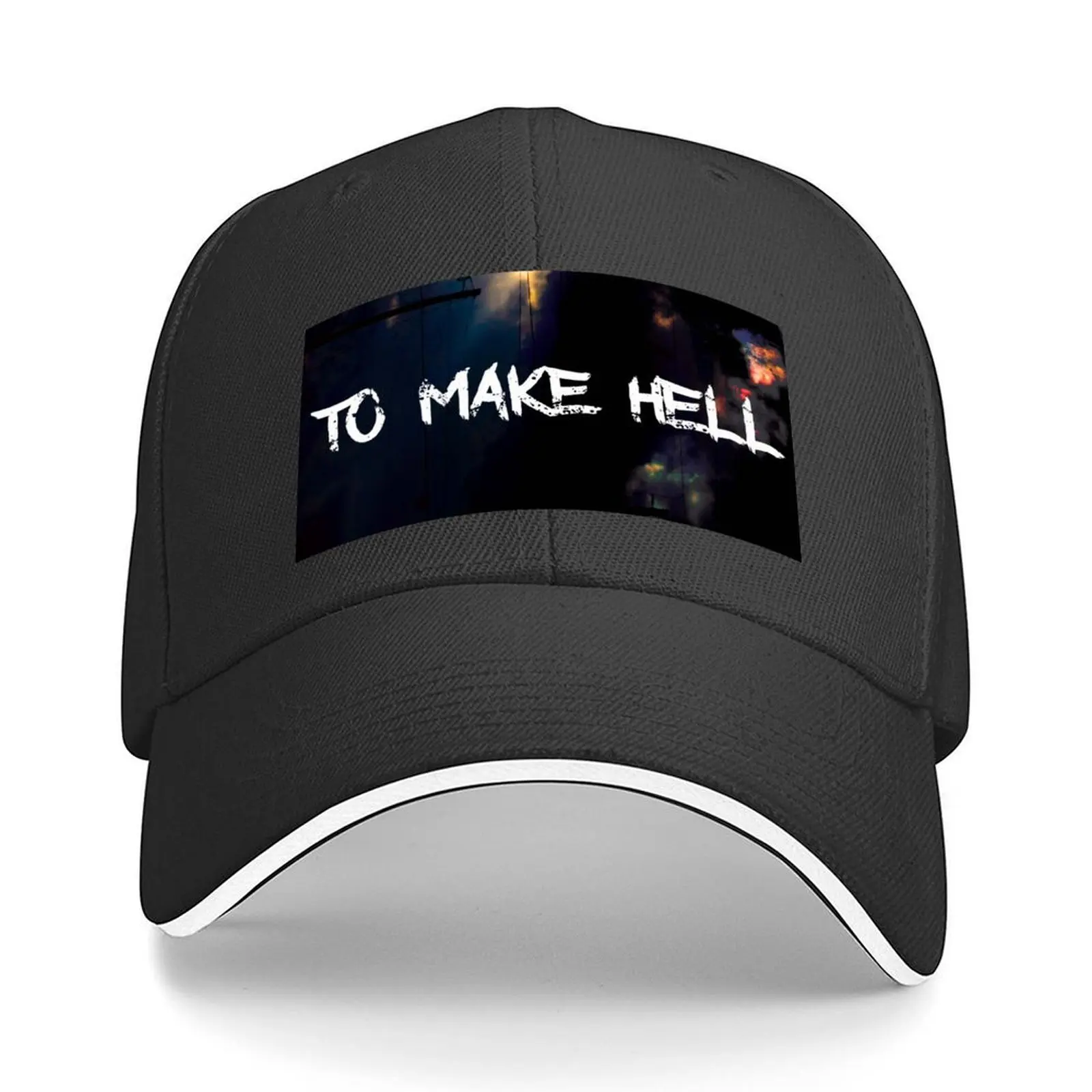 

To Make Hell Baseball Cap hard hat Snap Back Hat sun caps Golf Baseball Men Women's