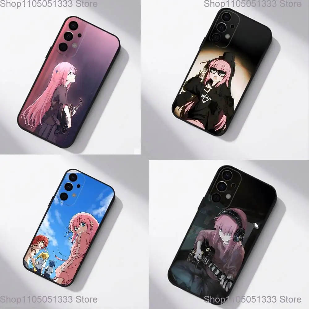 

Bocchi the Rock Anime Phone Case For Samsung S25,S24,S21,S22,S23,S30,Ultra,S20,Plus,Fe,Lite,5G Black Cover