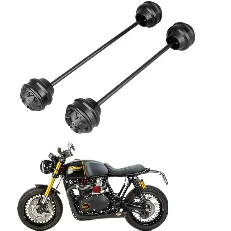 

For TRIUMPH THRUXTON R RS 16-20 THRUXTON 900 06-16 Front Wheel Protector Axle Fork Crash Slider