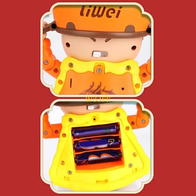 

W3JF Electric Dancing Boy Light Music Toy Childrent образовательные световые игрушки подарок