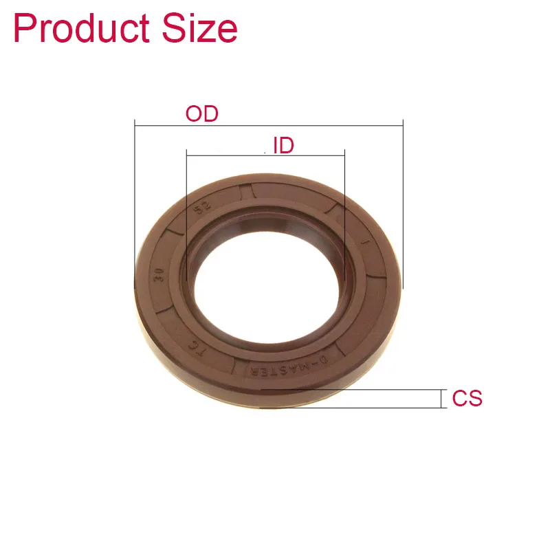 1Pcs TC/FB/TG4 FKM Framework Oil Seal ID 16mm OD 25 - 40mm Thickness 5 - 10mm Fluoro Rubber Gasket Rings image 2