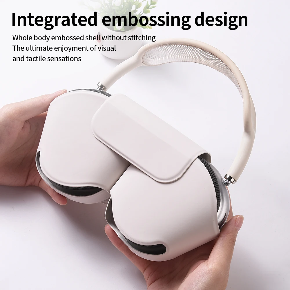 Étui en cuir pour AirPods Max, étui pour écouteurs sans fil, housse de protection pour Apple AirPodsMax, sacs souples, accessoires