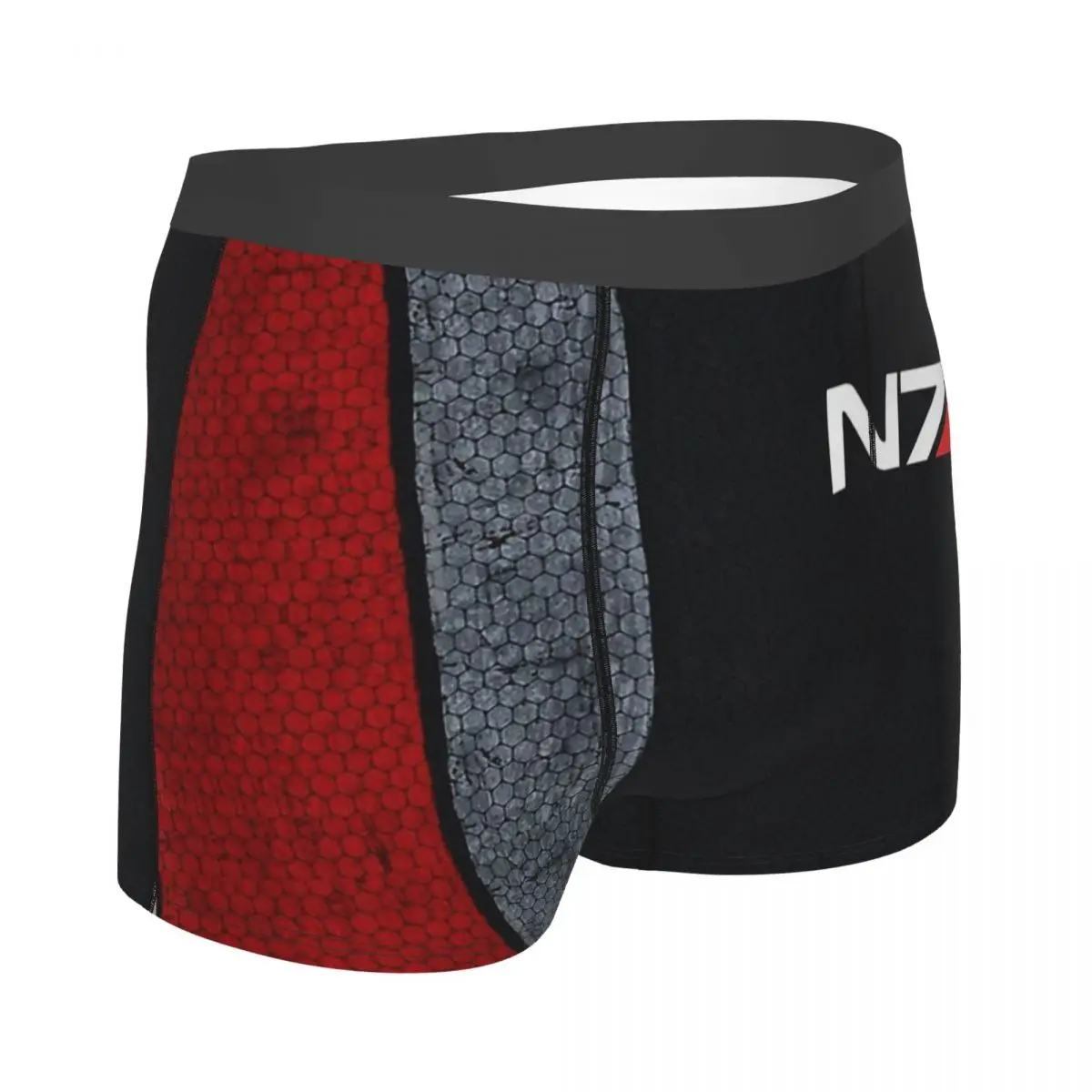 N7 Art Mass Effect Underpants Breathbale Panties Man Underwear Comfortable Shorts Boxer Briefs