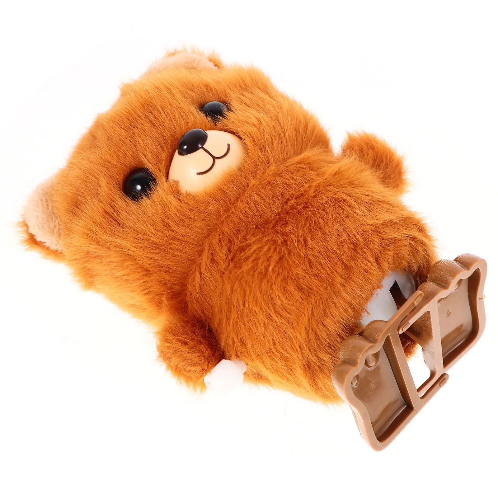 

Cartoon Animal Walking Bear Clockwork Wind Up Simulation Plaything Kids Party Fun Easter Holiday Desktop Ornament Gift