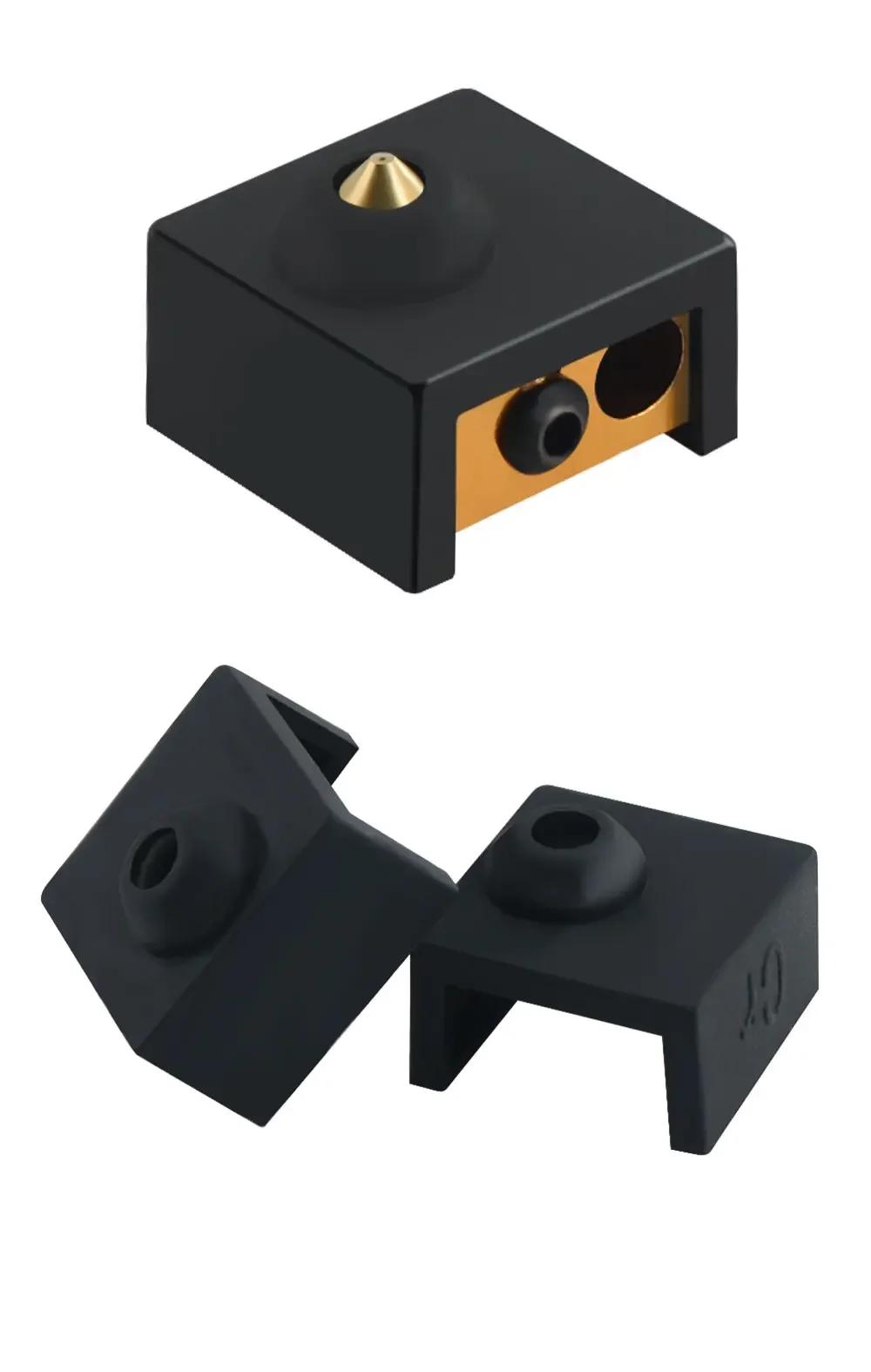 5/10/20 stücke 3d drucker hotend silikon socke heizblock silikon abdeckung für ender 3/ender 3 pro/ender 3 v2/ender 5 pro/CR-10 – Detail 4
