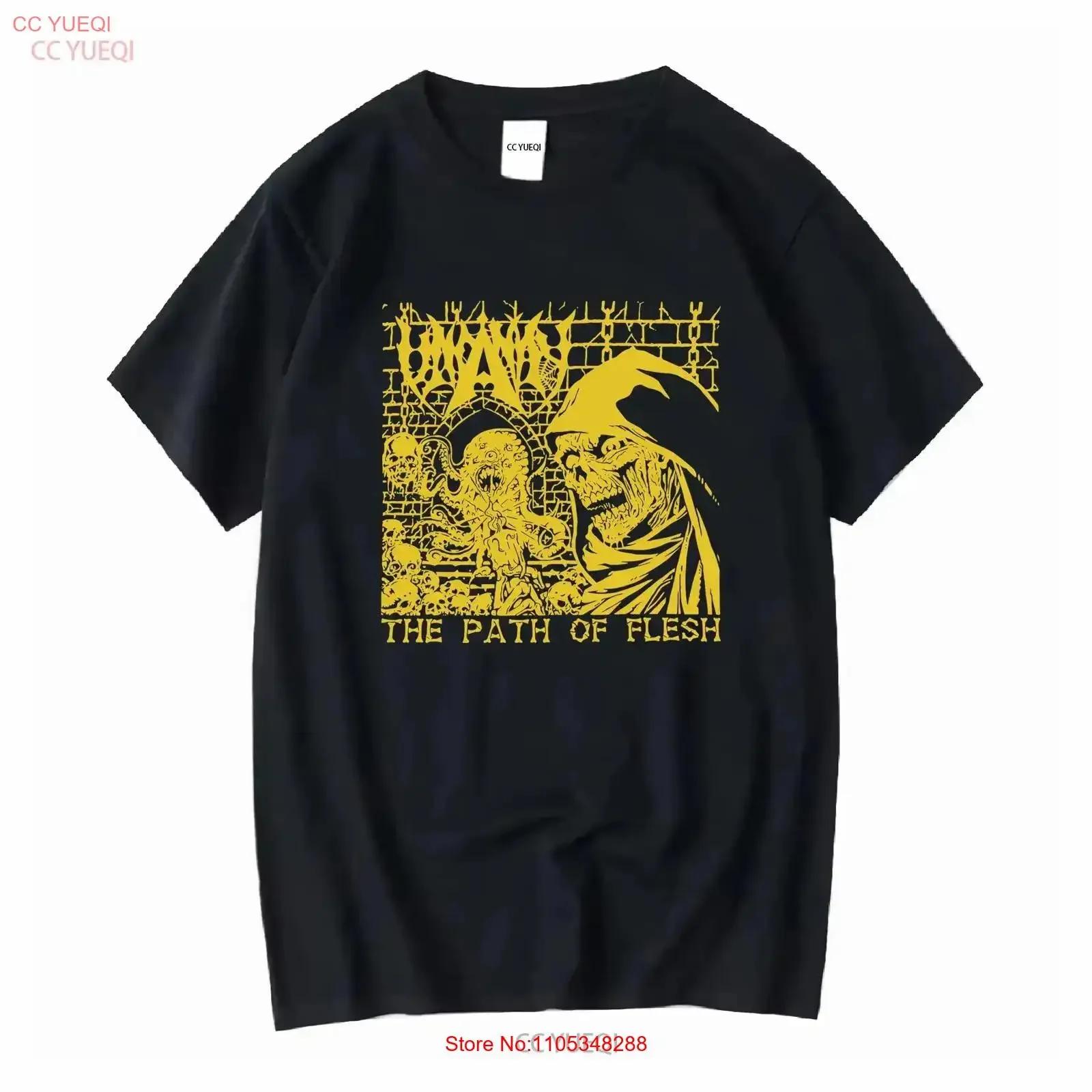Uncanny Path of Flesh T Shirt e Cotton S 4 XL ZL921 vintage Washed Breathable graphic designer clothes Stylish homme Stretched