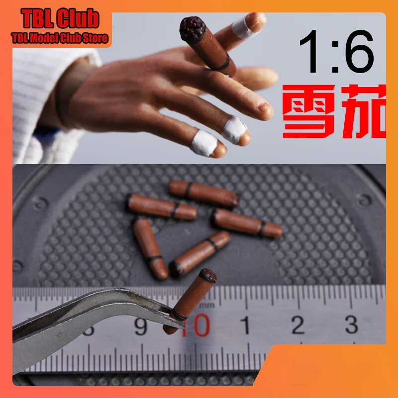 

1/6 Scale Male Mini Accessory Toys Cigar Model Film Tv Doll Ornament Decoration For 12-inch Action Figure Soldier Scene Props
