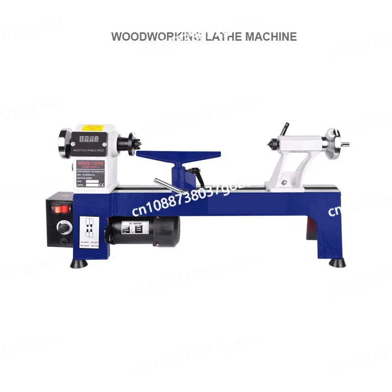 8 Inch Small Woodworking Lathe Machine High Precision DIY Buddha Pearl Lathe Small Pen-making Equipment