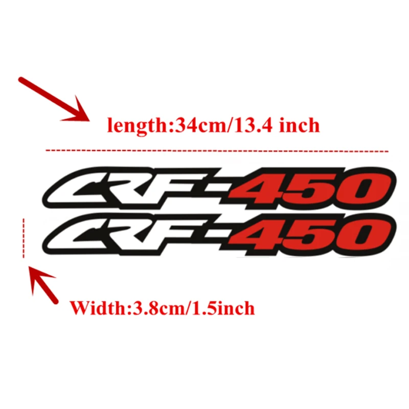 Pegatinas para accesorios de motocicleta, pegatinas para HONDA CRF 150RB 250LE 250X 150/250/450/R 150/250/F 250/300/L 450R-S/RL/RWE/X/RX 03-450