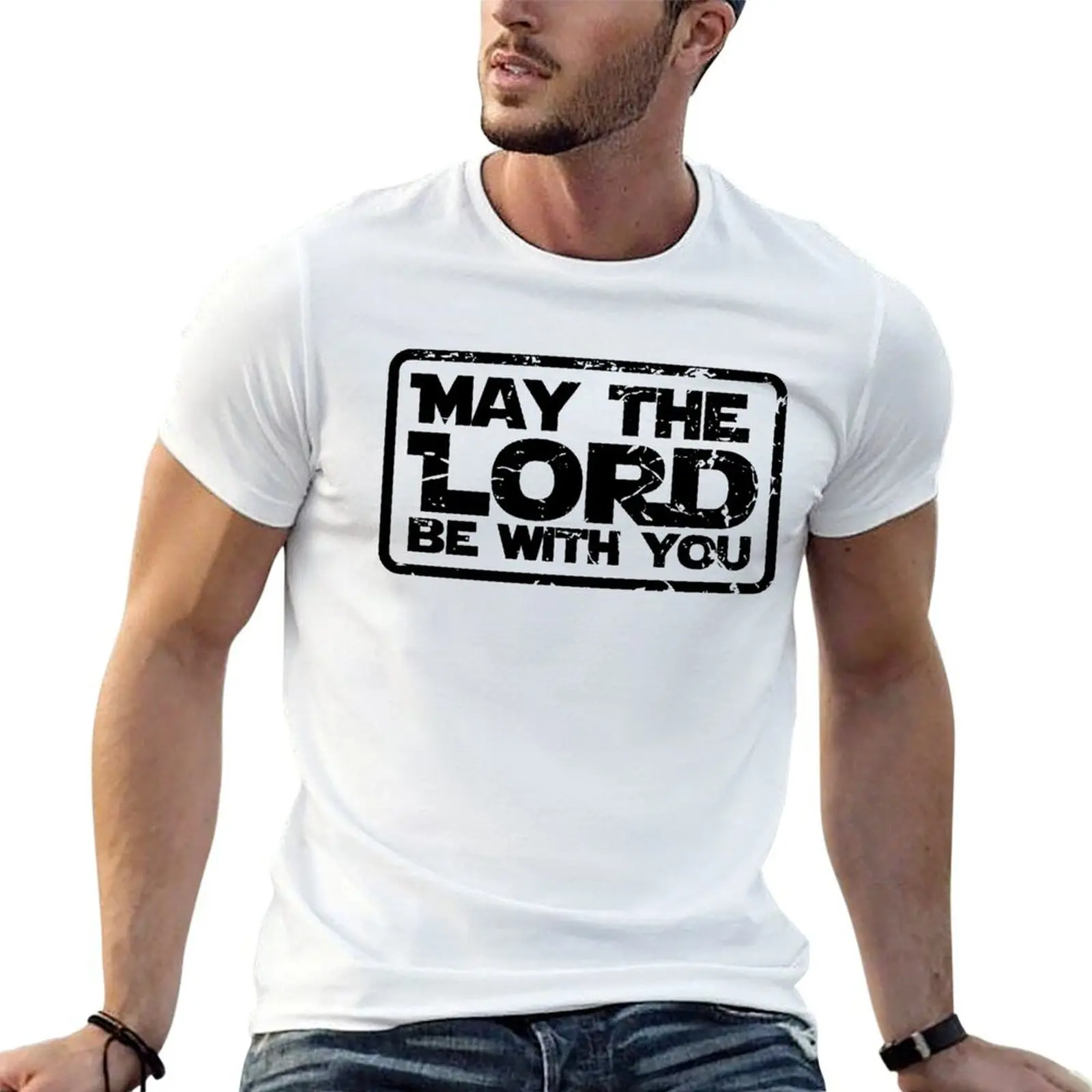 

100% tshirt graphic Women You t shirt Kid be cotton for May man the Lord With Christian Men T-Shirt
