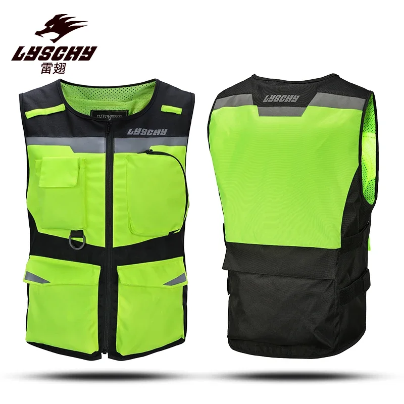 CircSCHY-Gilet de coulée imperméable pour motocross, veste de moto, course tout-terrain, moto de tourisme, équitation de nuit