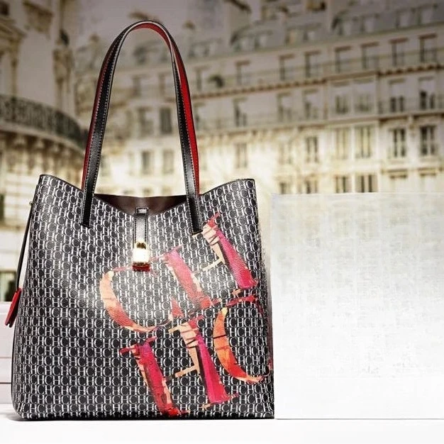 

Women's Crossbody Bag Classic Temperament Style High Quality Letter Printing Women's Shoulder Bag Large Capacity Tote High