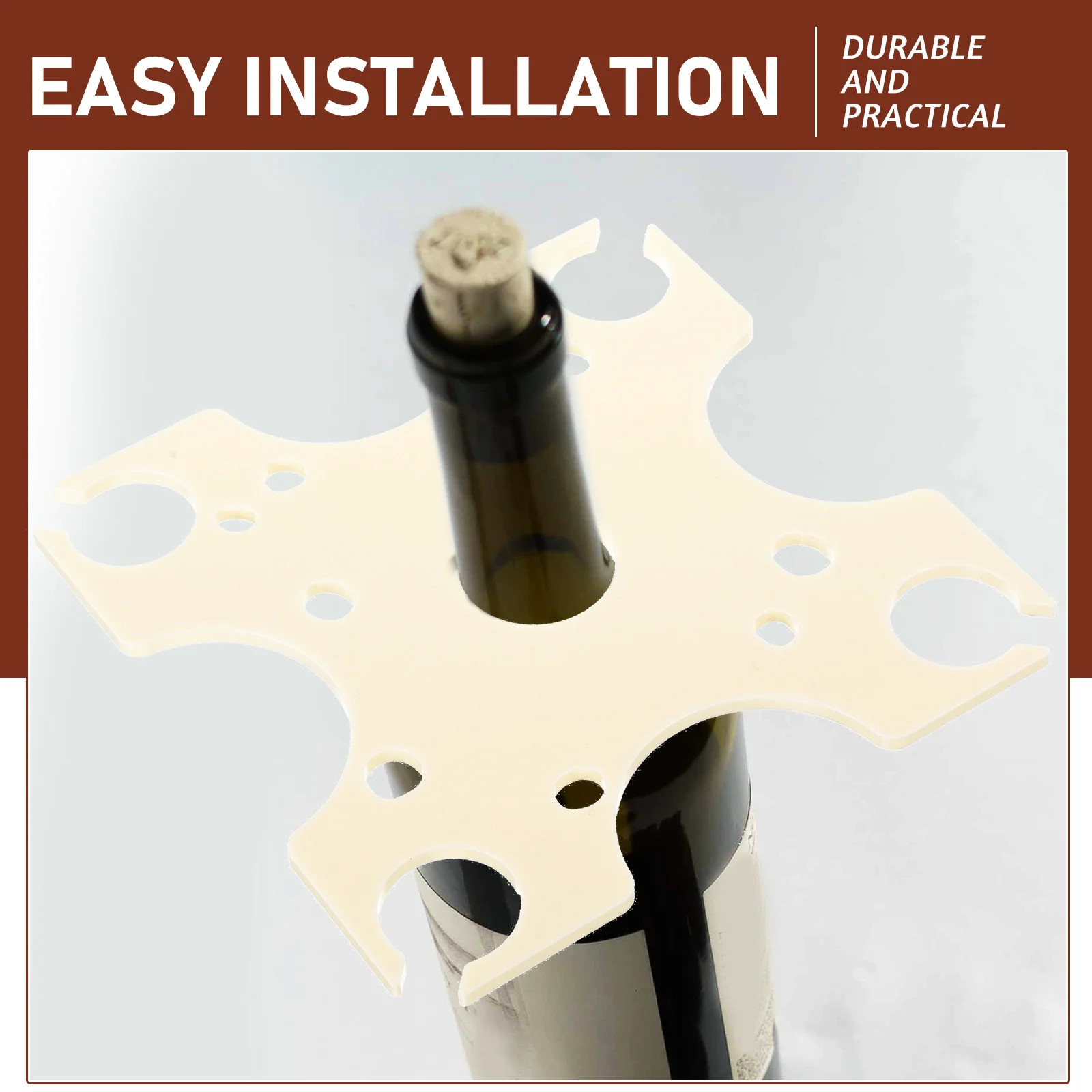 

Acrylic Wine Glass Holder Classic Stylish Design Stable Storage Home Bar Restaurant Club Party Coffee Shop Gift