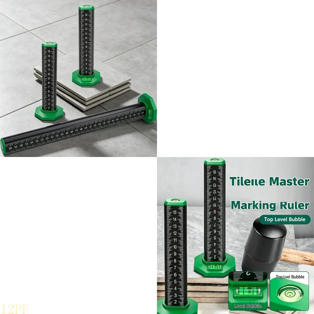 12PF Equal Height Ruler Ceiling Leveling Special Ruler Horizontals Elevations Ruler