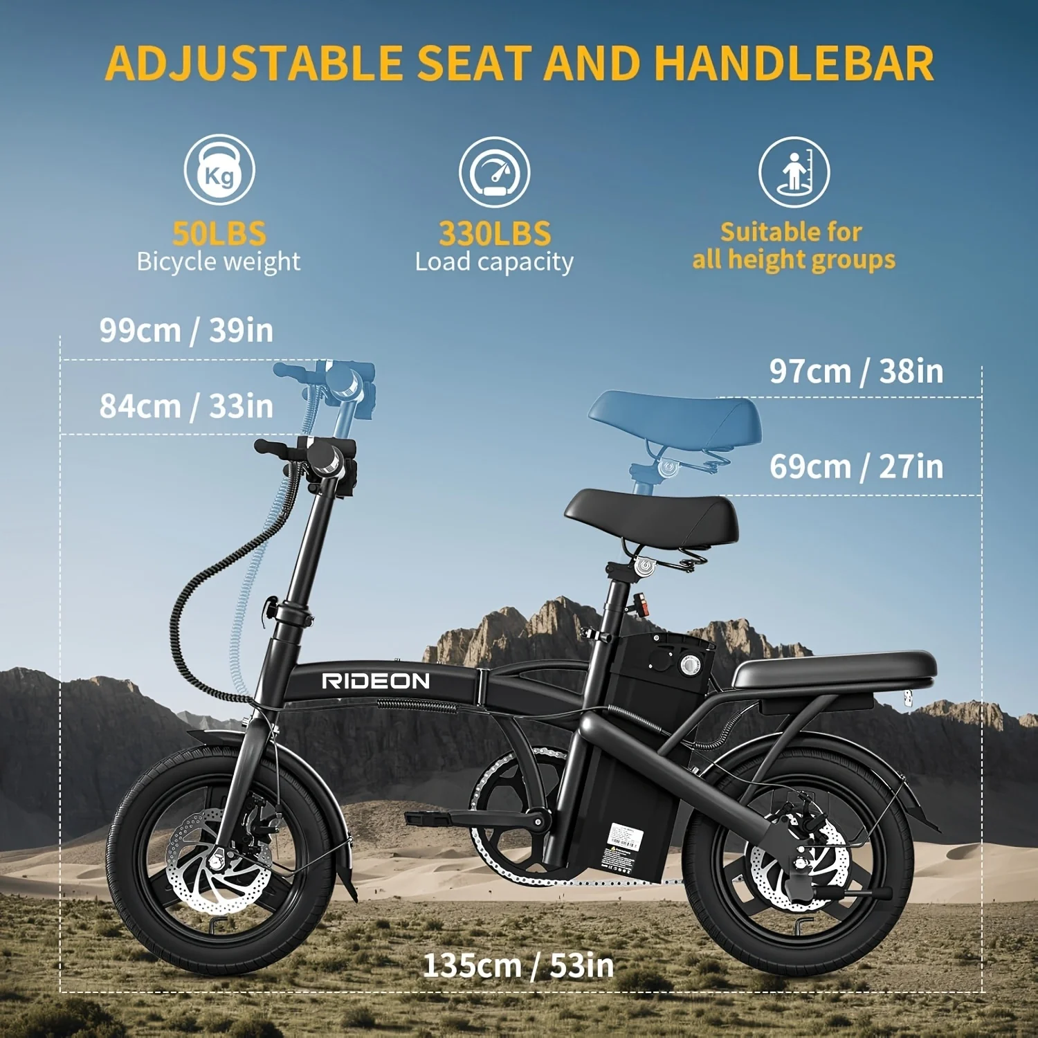 Deepower elektrický jízdní kolo K100 400W skládací ebike 48V30AH odnímatelný baterie disk brzda města commuter elektrický bicykl pro dospělé