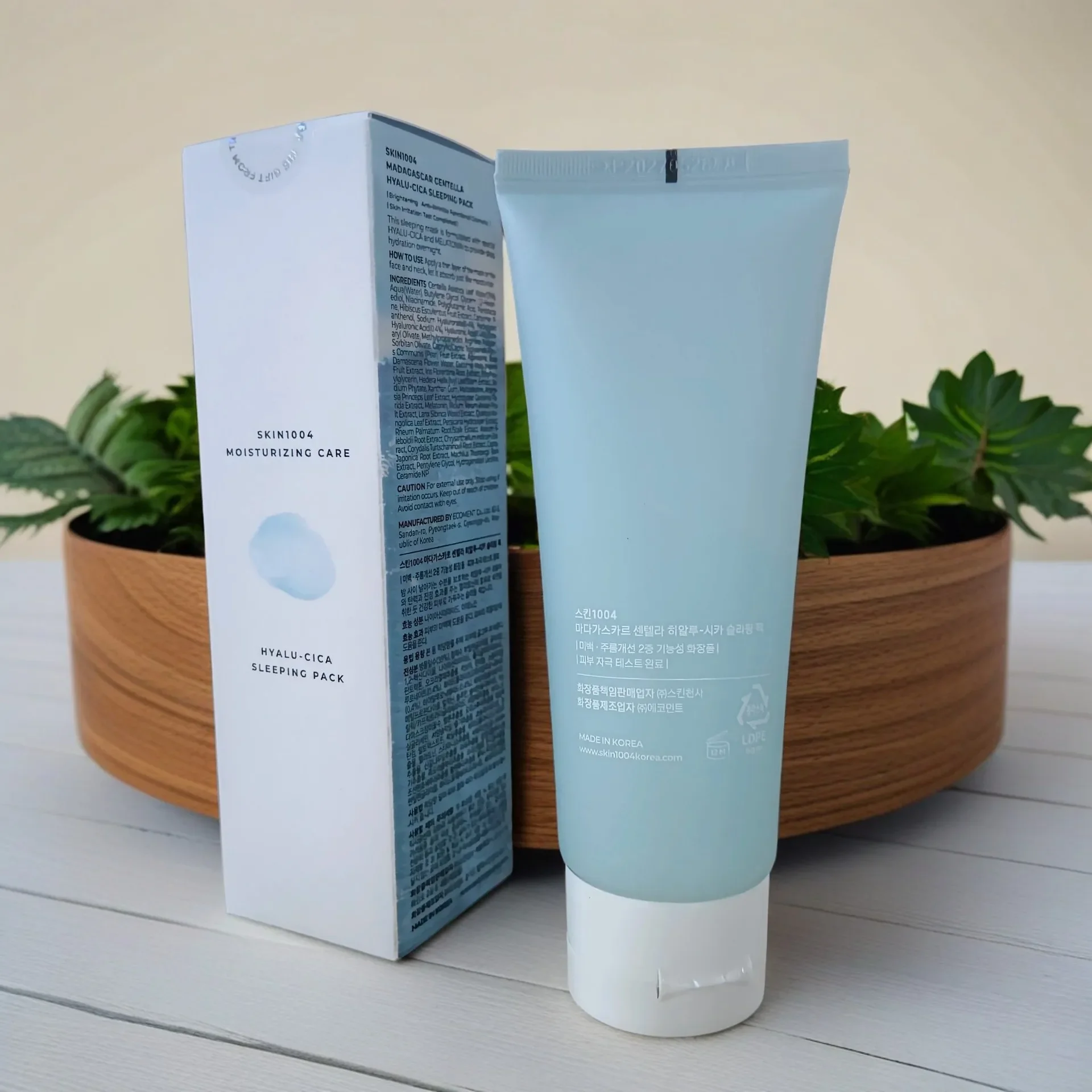 Skin1004 العناية بالبشرة الملاك قناع النوم 100 جرام المتاح حمض الهيالورونيك إصلاح تهدئة حمض الهيالورونيك حمض الهيدروكلوريك الترطيب