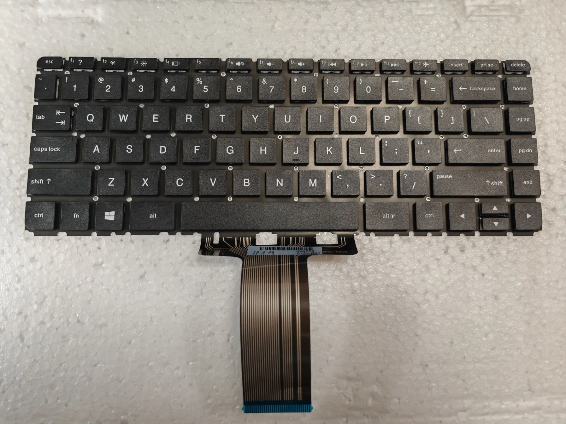 FOR HP Pavilion 14-AB 14-AB057CA 14-AB100 14-AB167US 14-AB168CA TPN-C121 Keyboard US black No Backlit