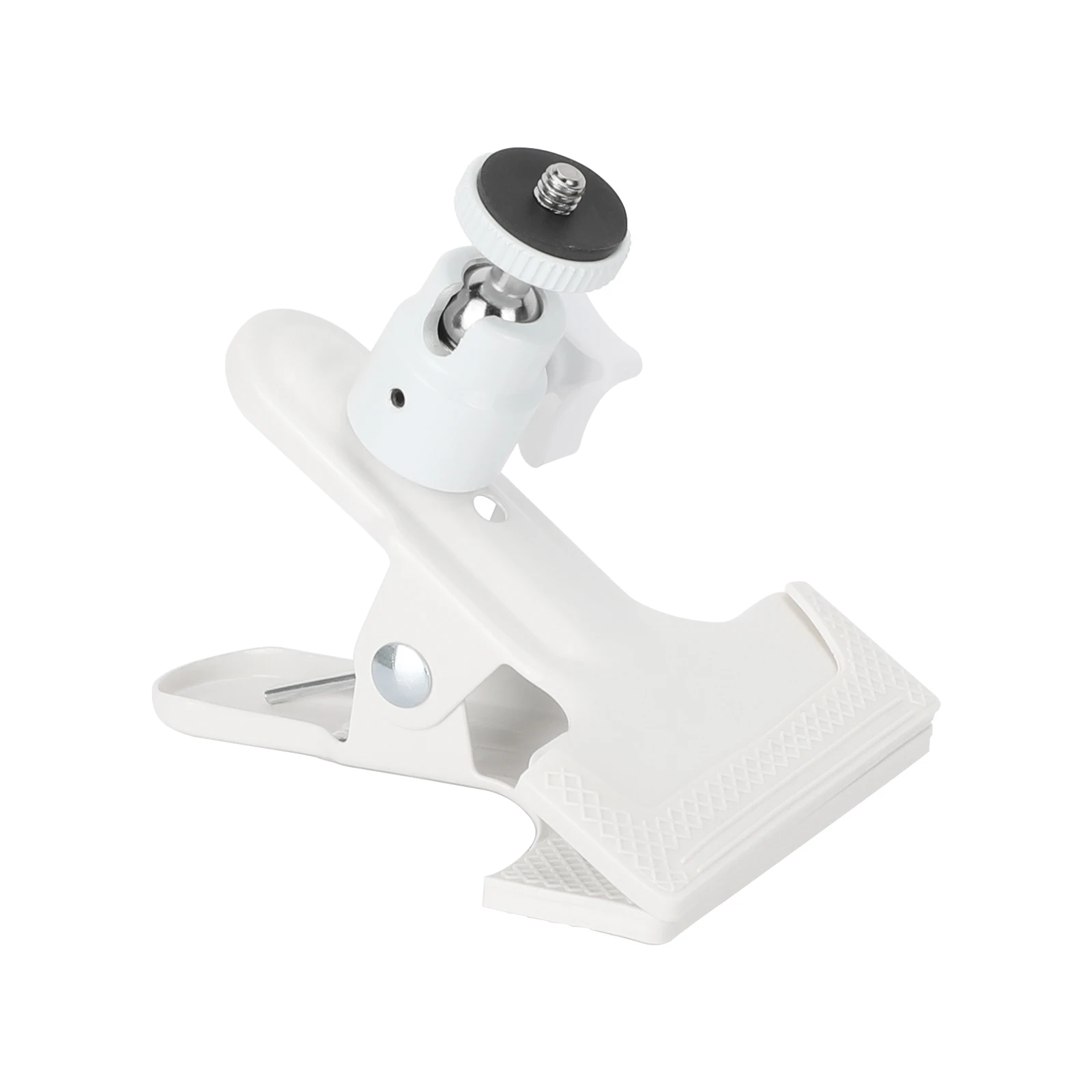 CAMVATE Spring Clip Clamp with 360° Rotation Mini Ball Head Mount For Doors Tables Stands LED Light Monitor Accessories